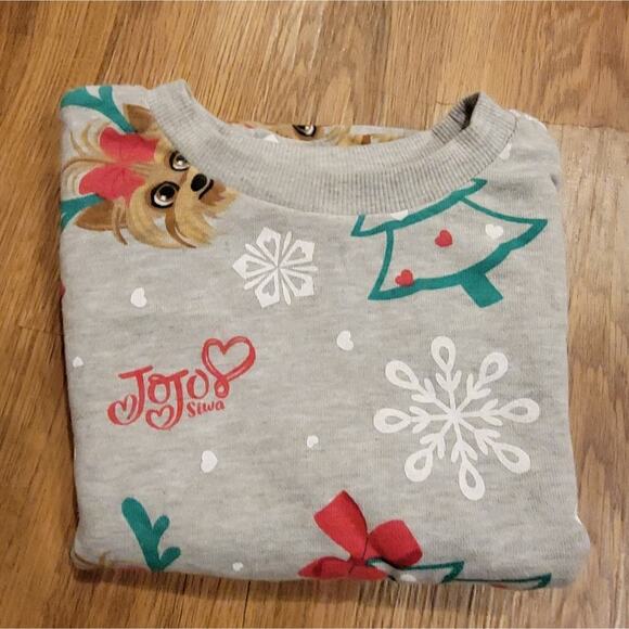 Girls 6-6x JoJo Seewa Christmas Sweatshirt - Picture 2 of 5